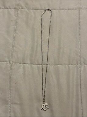 James Avery Texas A&M charm necklace